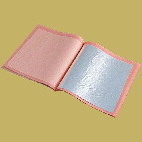 6 Karat White Gold leaf Loose leaf