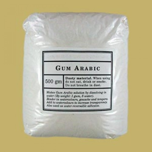 grade of 12 sheet Gum (food Powder grams Arabic 500 grade)