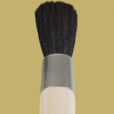 Bear hair mixture square Brush #10