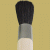 Bear hair mixture square Brush #10