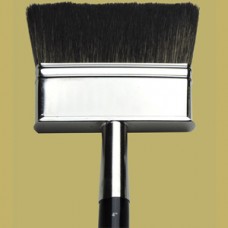 4" Skunk hair mixture flat varnishing brush