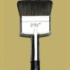 2 1/2" Skunk hair mixture flat varnishing brush