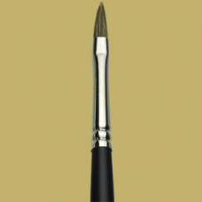 Finest light Ox-hair oval Filbert oil color brush #4