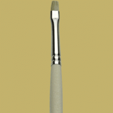 Finest light Ox-hair Brights oil color brush #4