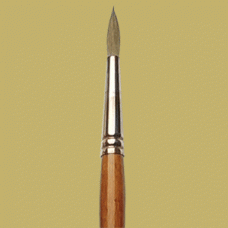 Pure Kolinsky Red Sable hair brush #5