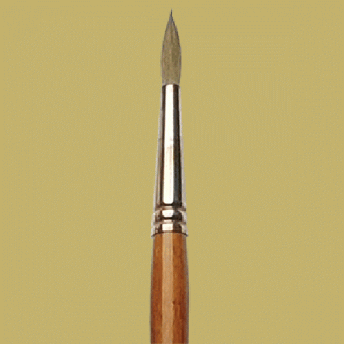 Pure Kolinsky Red Sable hair brush #5