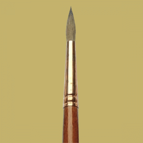 Pure Kolinsky Red Sable hair brush #6