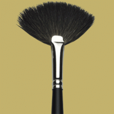 Squirrel Hair fan brush #4
