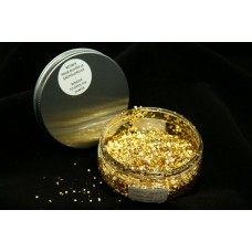 Edible 22.5 Karat Gold Hearts with Shaker [2mm - 0.4g]