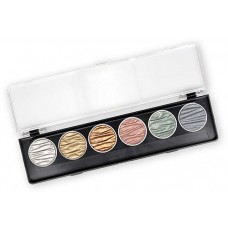 Finetec watercolor set, with 6 pearlescent Silk colors
