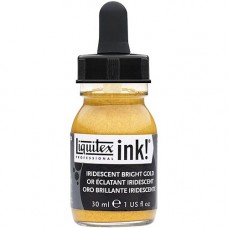 Liquitex Ink Iridescent Bright Gold 30ml