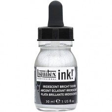 Liquitex Ink Iridescent Bright Silver 30ml