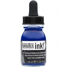 Liquitex Ink Phthalocyanine Blue (Green Shade) 30ml