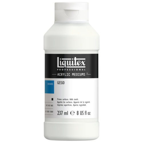  Liquitex Professional Gesso Surface Prep Medium, 237ml
