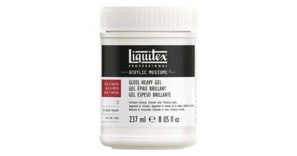 Medium Gel Lucido Liquitex 237ml - Per Effetti Brillanti Su Pittura Acrilica